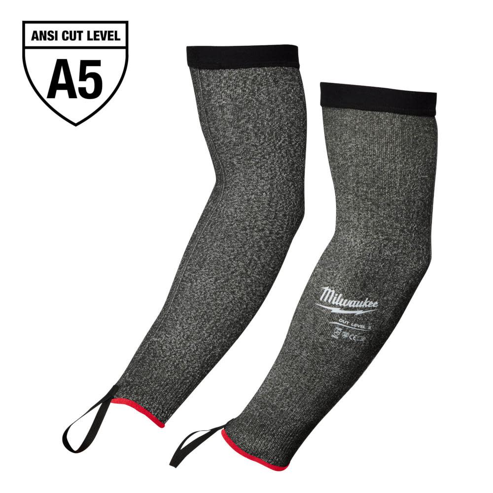 Milwaukee Cut Level 5 Protective Sleeves 16″ - Ascmtools