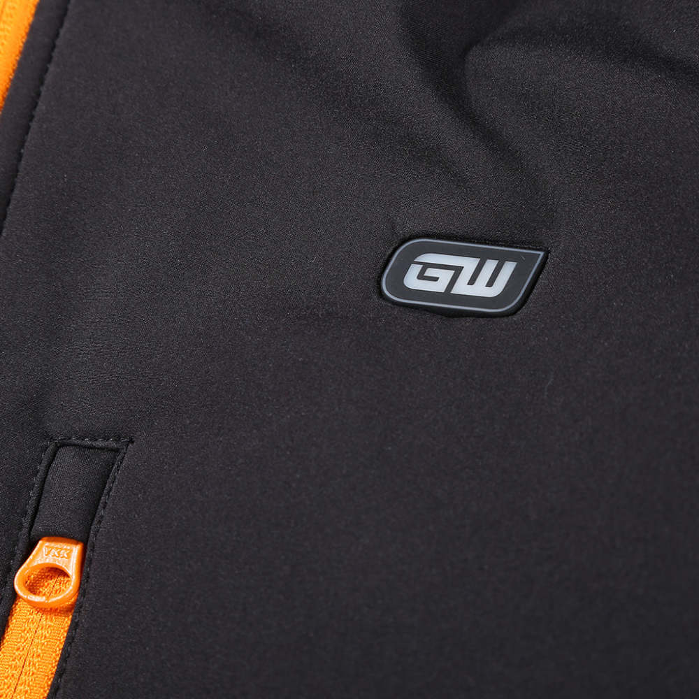 GEARWRENCH Mens Black Heated Hooded Jacket Kit Small - Ascmtools