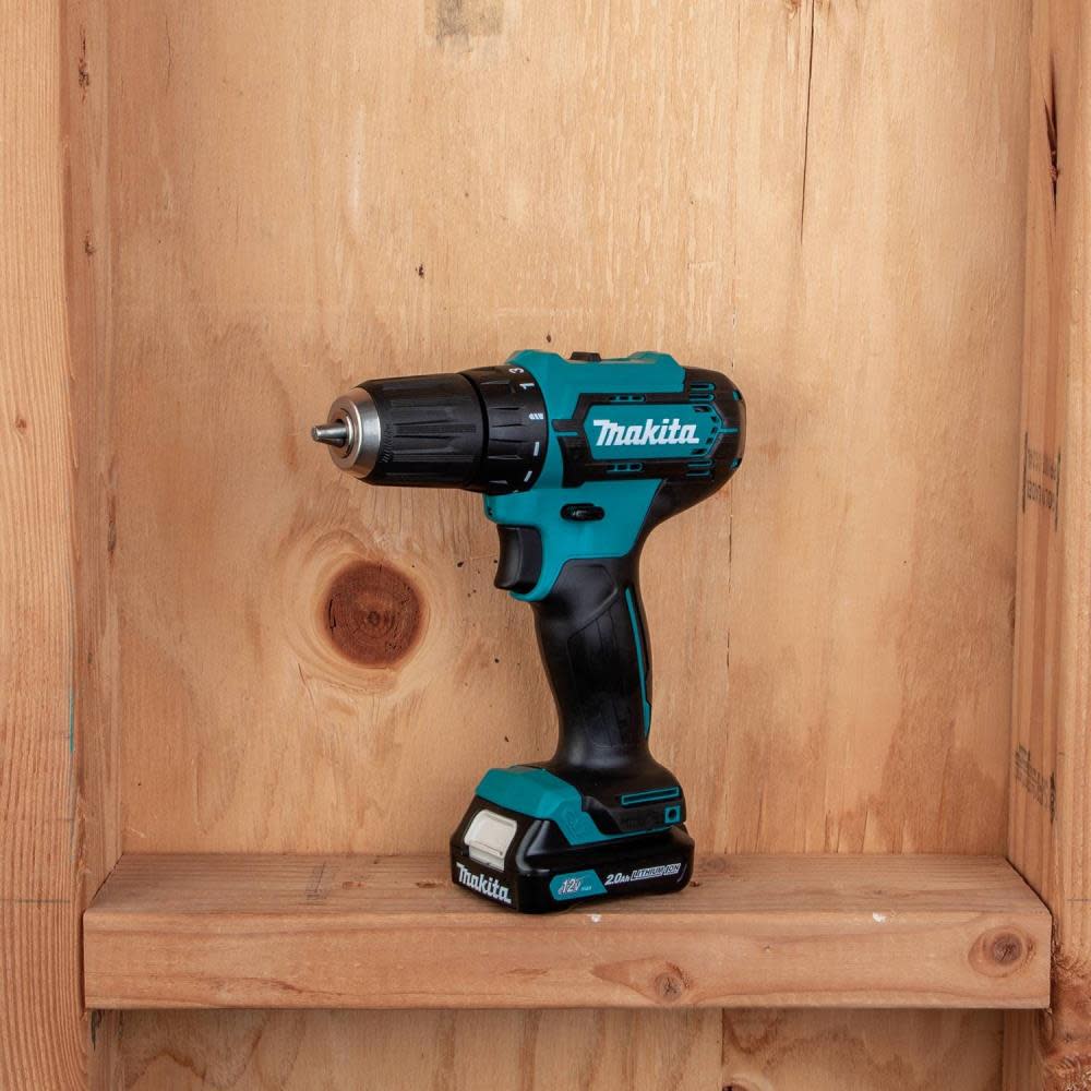 Makita 12V Max CXT Lithium-Ion Cordless 3/8 In. Driver-Drill Kit (2.0Ah) - Ascmtools