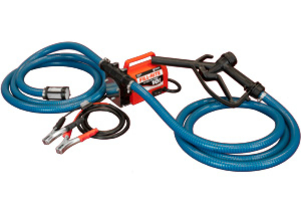 Fill-Rite 12 VDC Portable Fuel Transfer Pump 10 GPM 1/5 HP with Accessories - Ascmtools