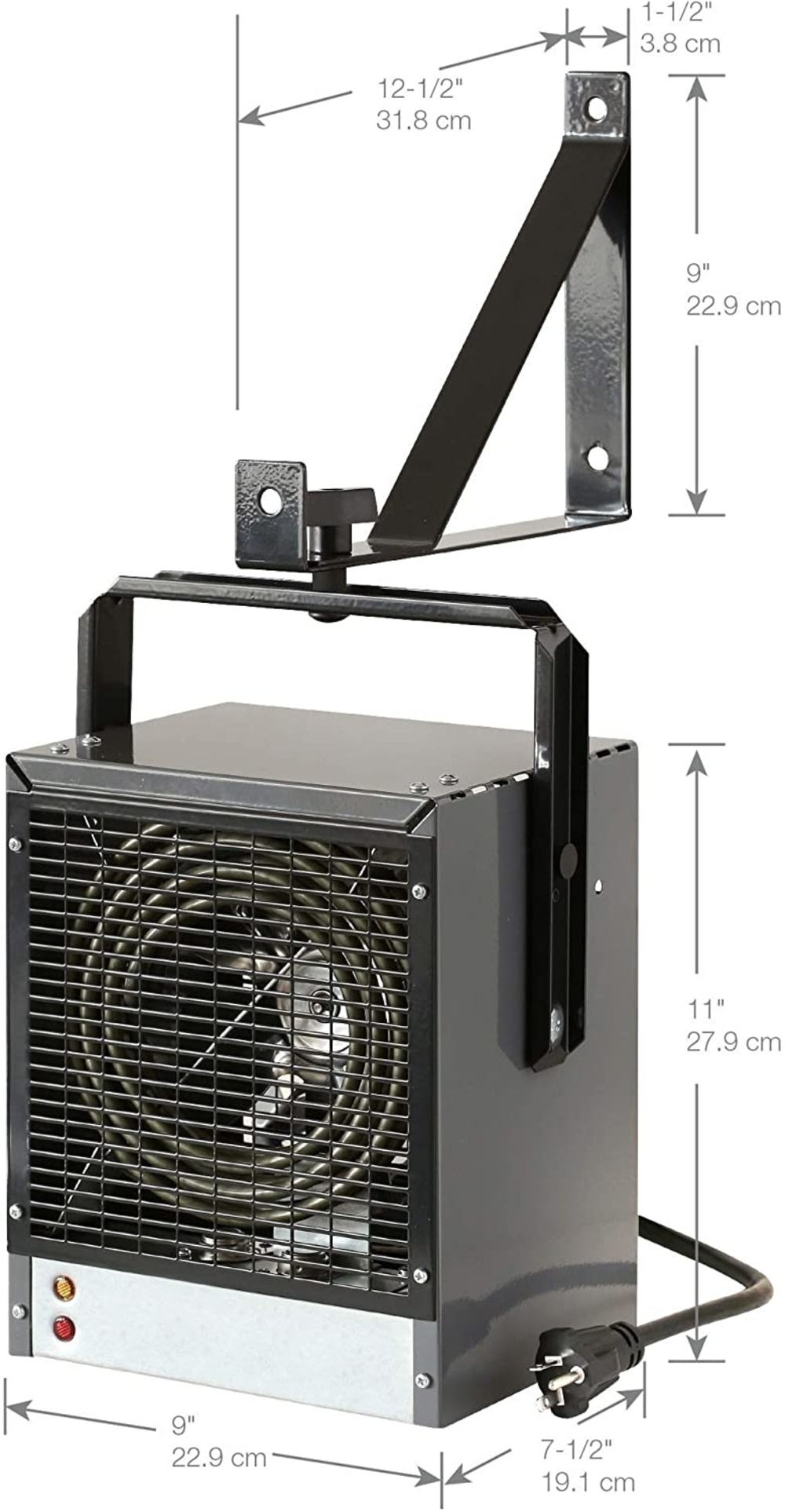 Cadet Electric Heater 240V Garage Workshop Thermostat - Ascmtools