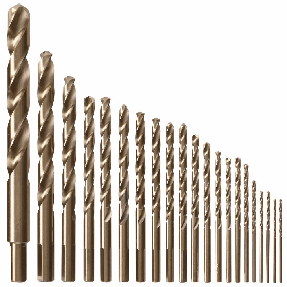 Bosch 21 pc. Cobalt M42 Drill Bit Set - Ascmtools