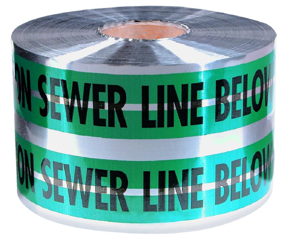 Empire Level MAGNATEC Premium Detectable Tape Sewer Line - Ascmtools