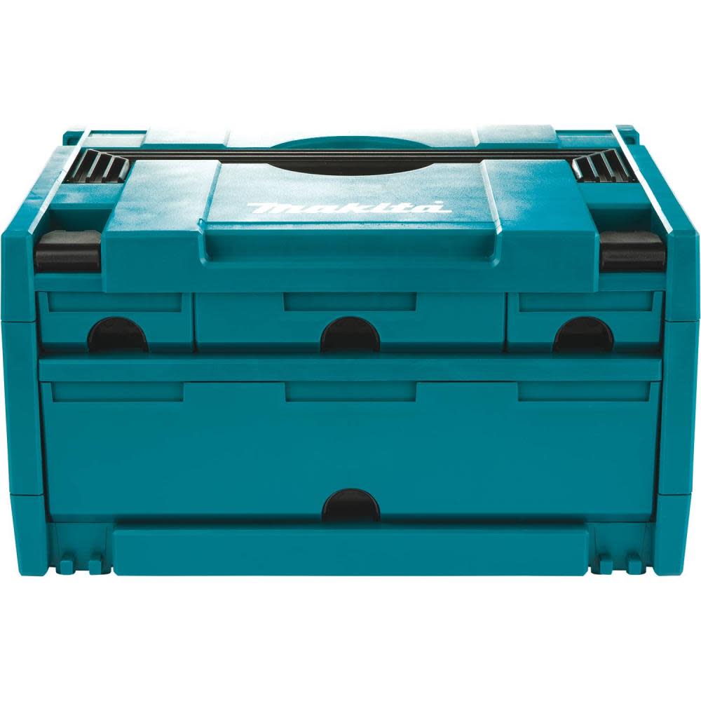 Makita MAKPAC 4 Drawer Interlocking Case 8 1/2″ x 15 1/2″ x 11 5/8″ - Ascmtools