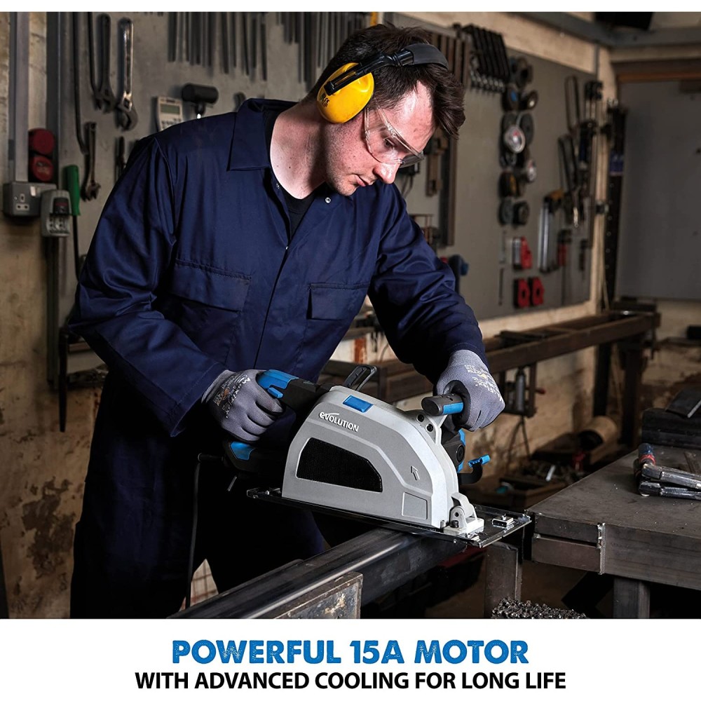 Evolution Power Tools 8 1/4″ Heavy Duty Metal Cutting Circular Saw - Ascmtools
