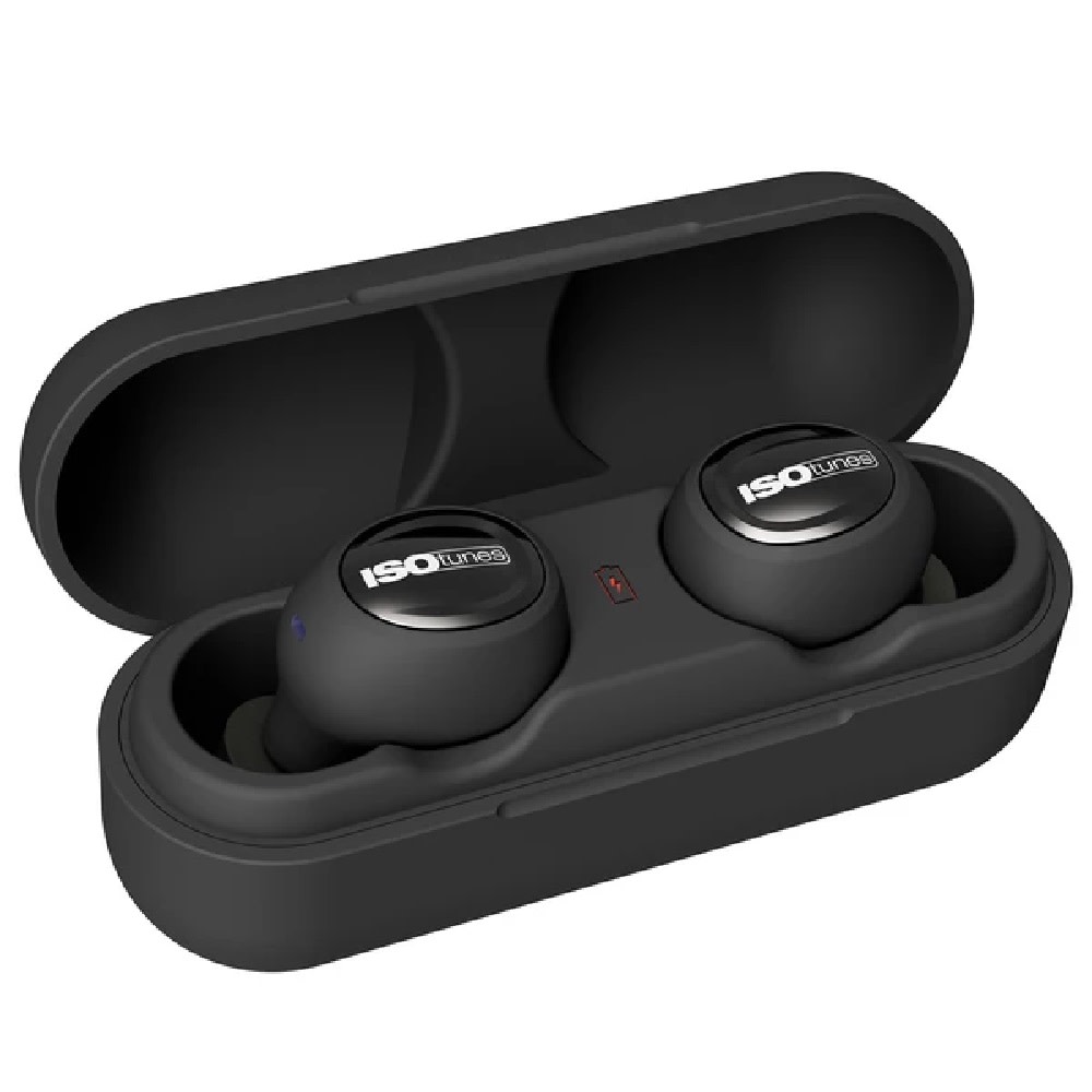 ISOtunes Matte Black Wireless Bluetooth Earbuds - Ascmtools