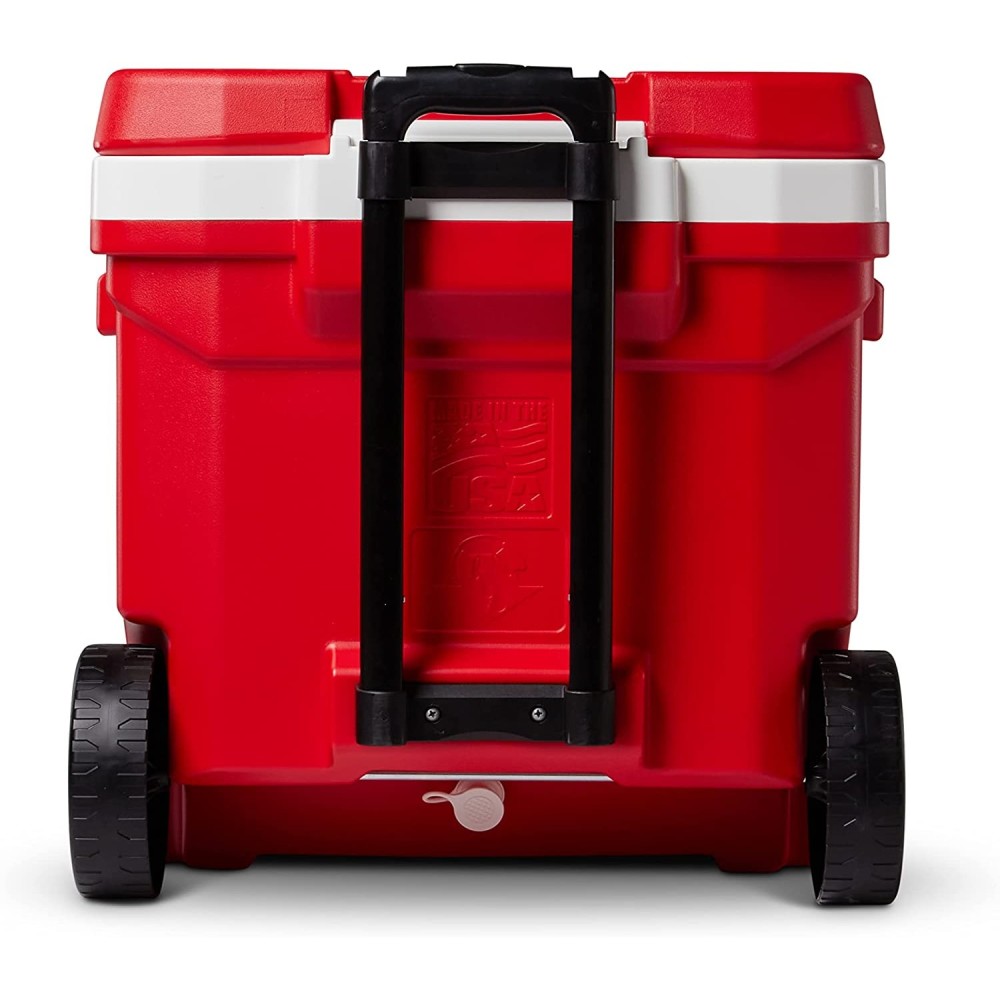 Igloo Profile II 60 Roller Hard Cooler Red Star 60qt - Ascmtools