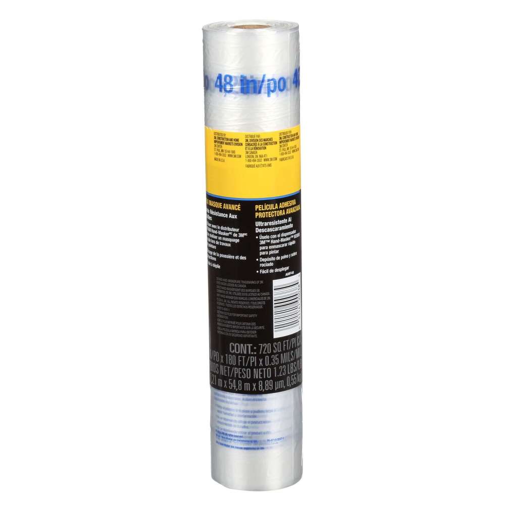 3M Hand Masker Advanced Masking Film 48″ x 180′ Clear - Ascmtools