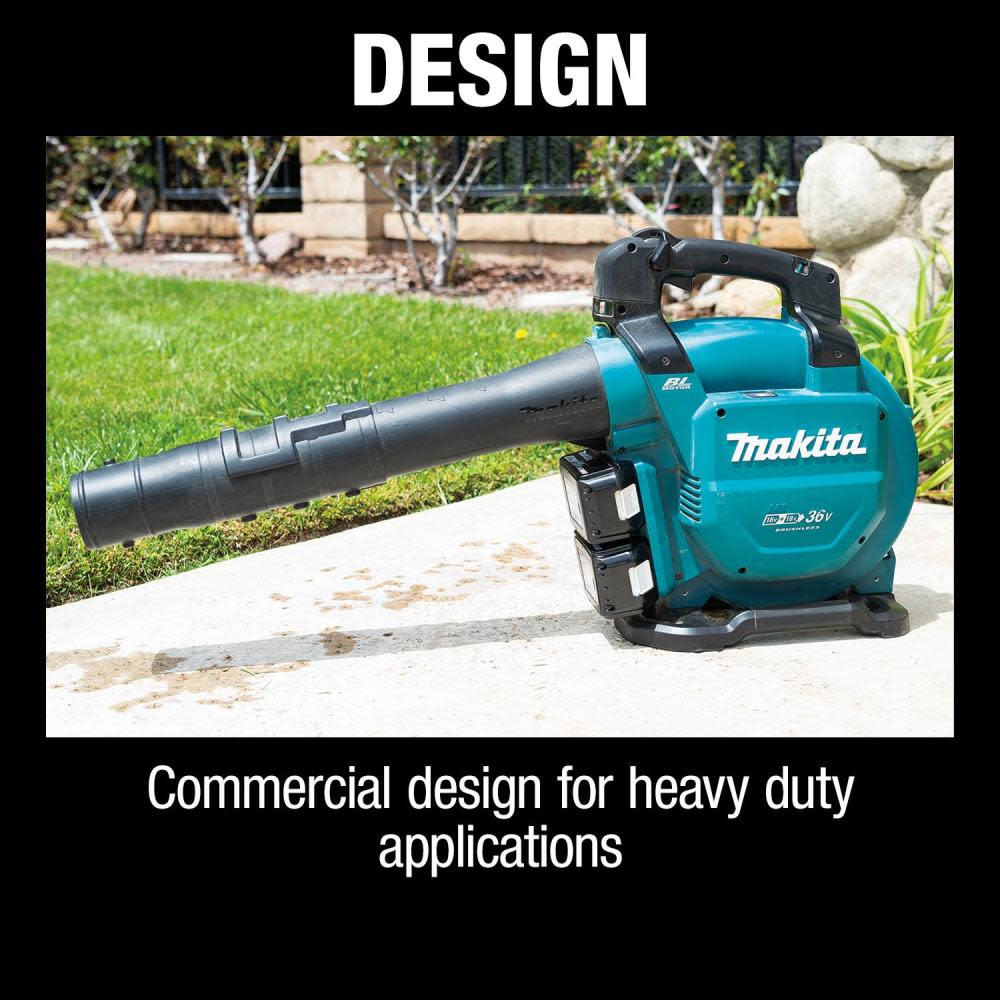 Makita 18V X2 (36V) LXT Lithium-Ion Brushless Cordless Blower Kit (5.0Ah) - Ascmtools