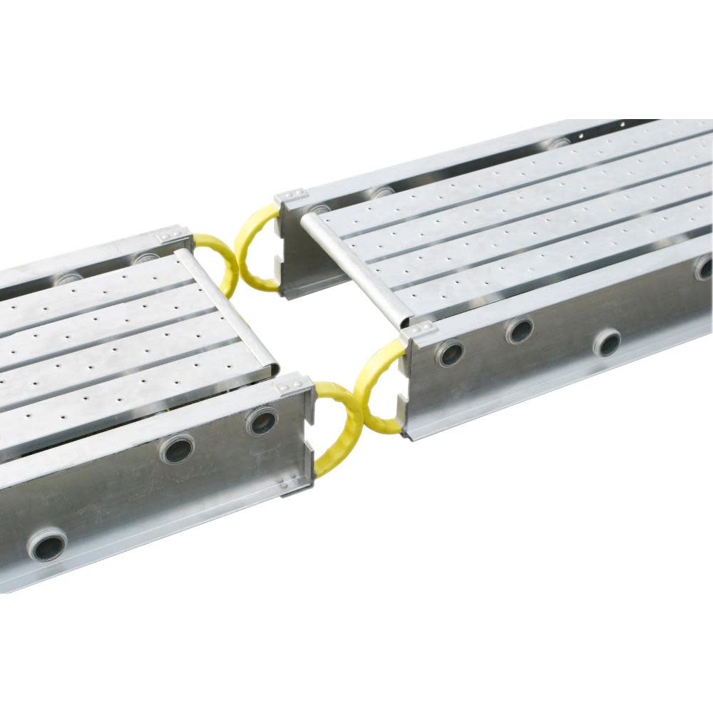 Werner 16-ft x 6-in x 14.4-in Aluminum Scaffold Stage - Ascmtools