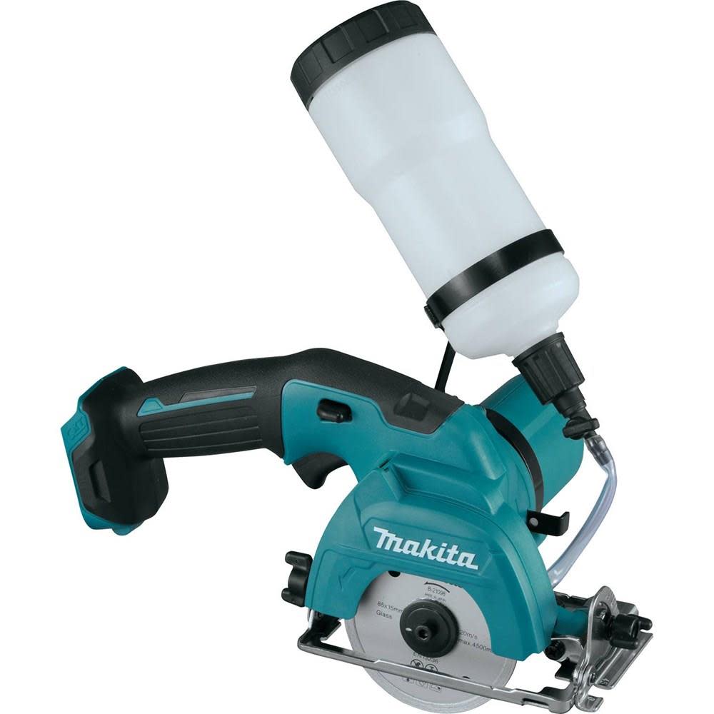 Makita 12 Volt Max CXT Lithium-Ion Cordless 3-3/8 in. Tile/Glass Saw (Tool Only) - Ascmtools