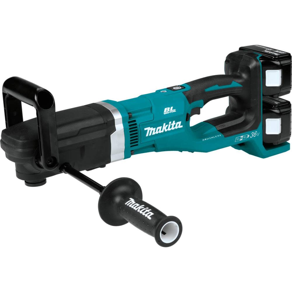 Makita 36V (18V X2) LXT 7/16″ Hex Right Angle Drill Brushless Kit - Ascmtools
