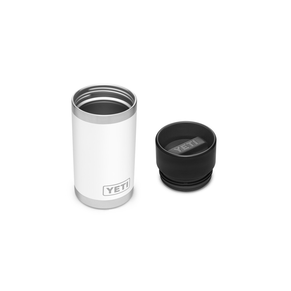 Yeti Rambler 12oz Bottle White with Hotshot Cap - Ascmtools