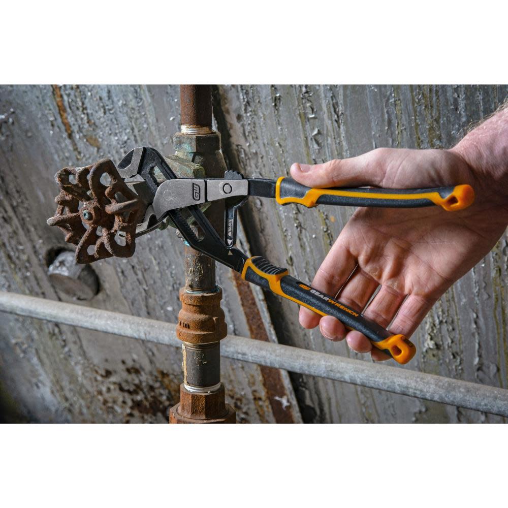 GEARWRENCH Pitbull Auto-Bite Tongue & Groove Pliers 8″ - Ascmtools