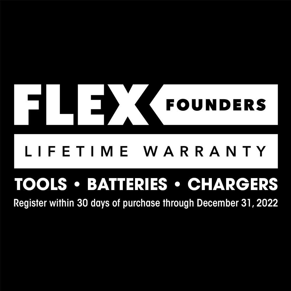 FLEX 24V 5-IN. VARIABLE SPEED ANGLE GRINDER WITH PADDLE SWITCH KIT - Ascmtools