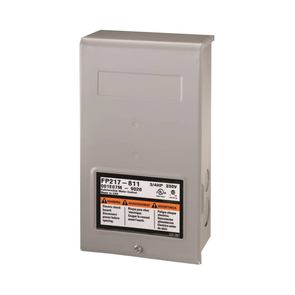Parts2O 3/4HP Submersible Well Pump Replacement Control Box - Ascmtools