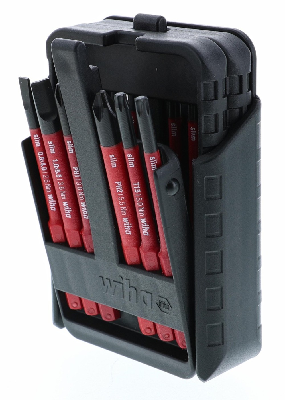 Wiha 12 Piece Insulated SlimLine Blade Belt Set - Ascmtools