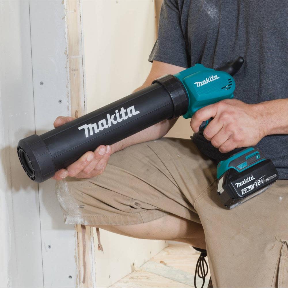 Makita LXT 18 Volt Lithium-Ion 29 oz Cordless Caulk and Adhesive Kit 5.0 Ah - Ascmtools