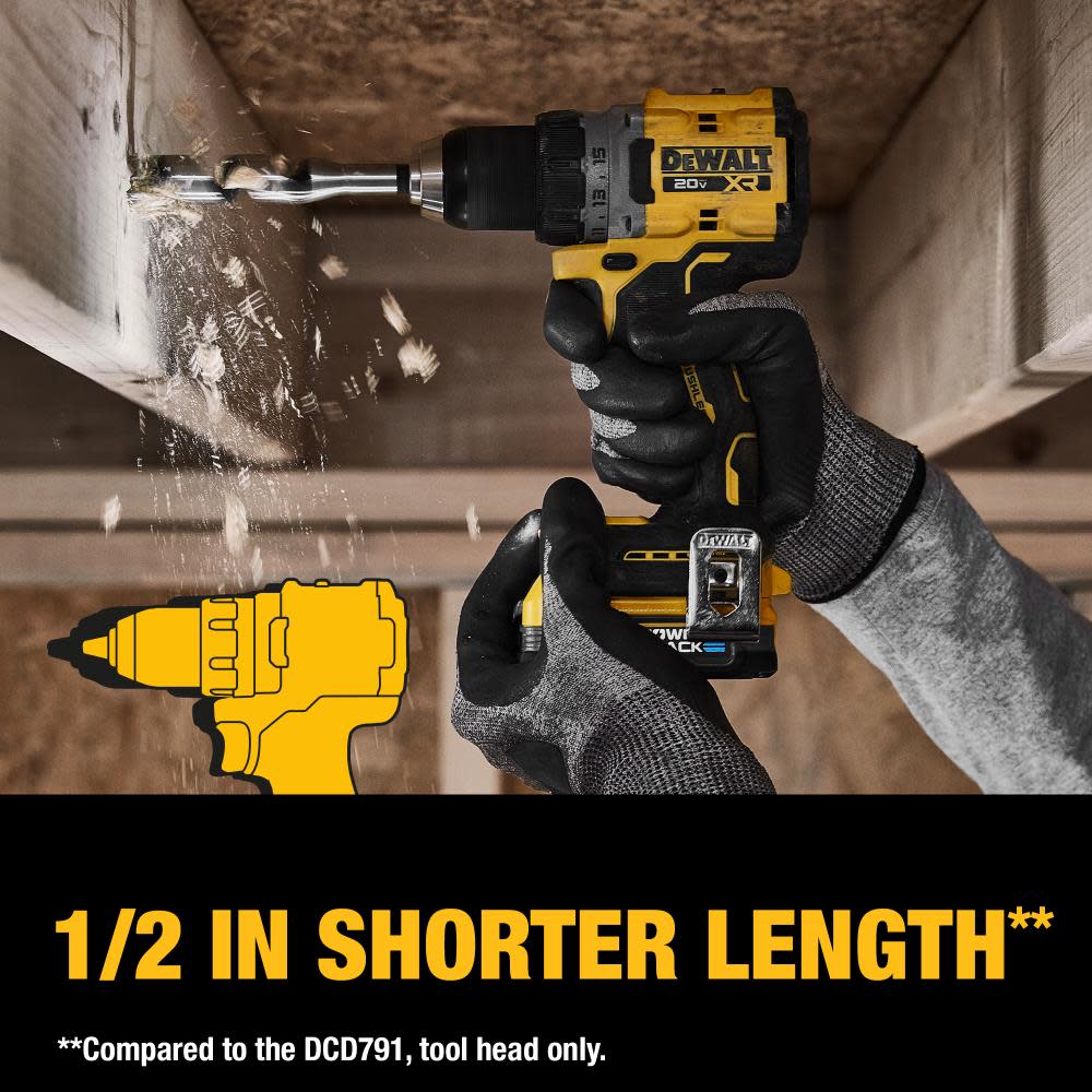 DEWALT 20V MAX* XR Brushless Cordless 1/2 in. Drill/Driver Kit - Ascmtools