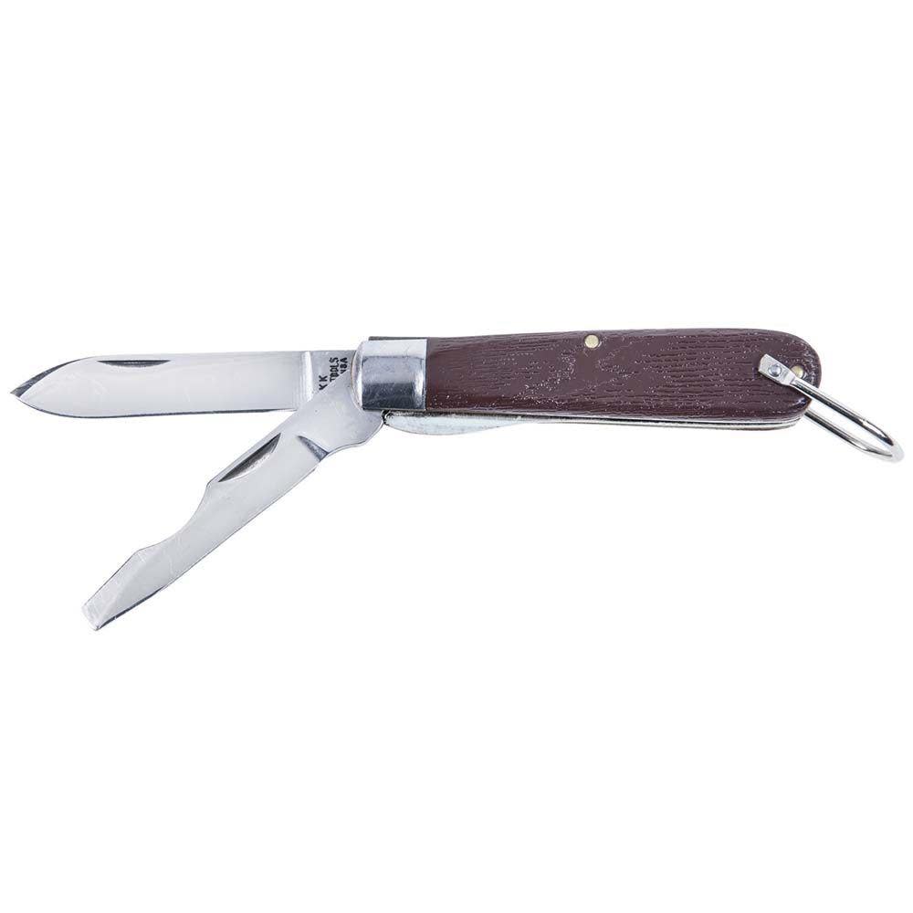 Klein Tools 2 Blade Pocket Knife Steel 2-1/2″ - Ascmtools