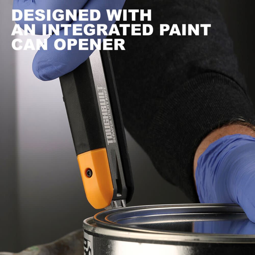 Toughbuilt Scraper Utility Knife with 5 Blades - Ascmtools