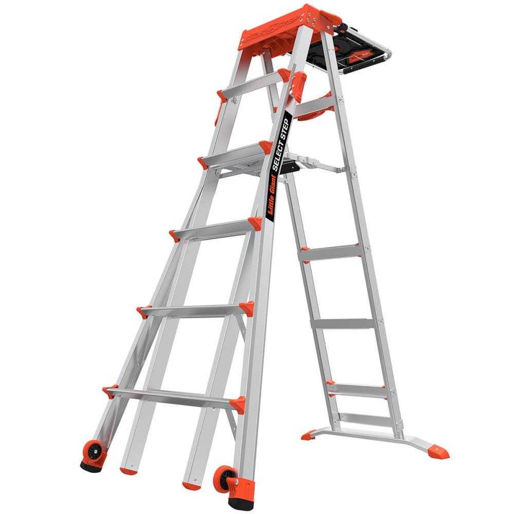 Little Giant Safety Select Step M6 Aluminum Type 1AA Step Ladder - Ascmtools