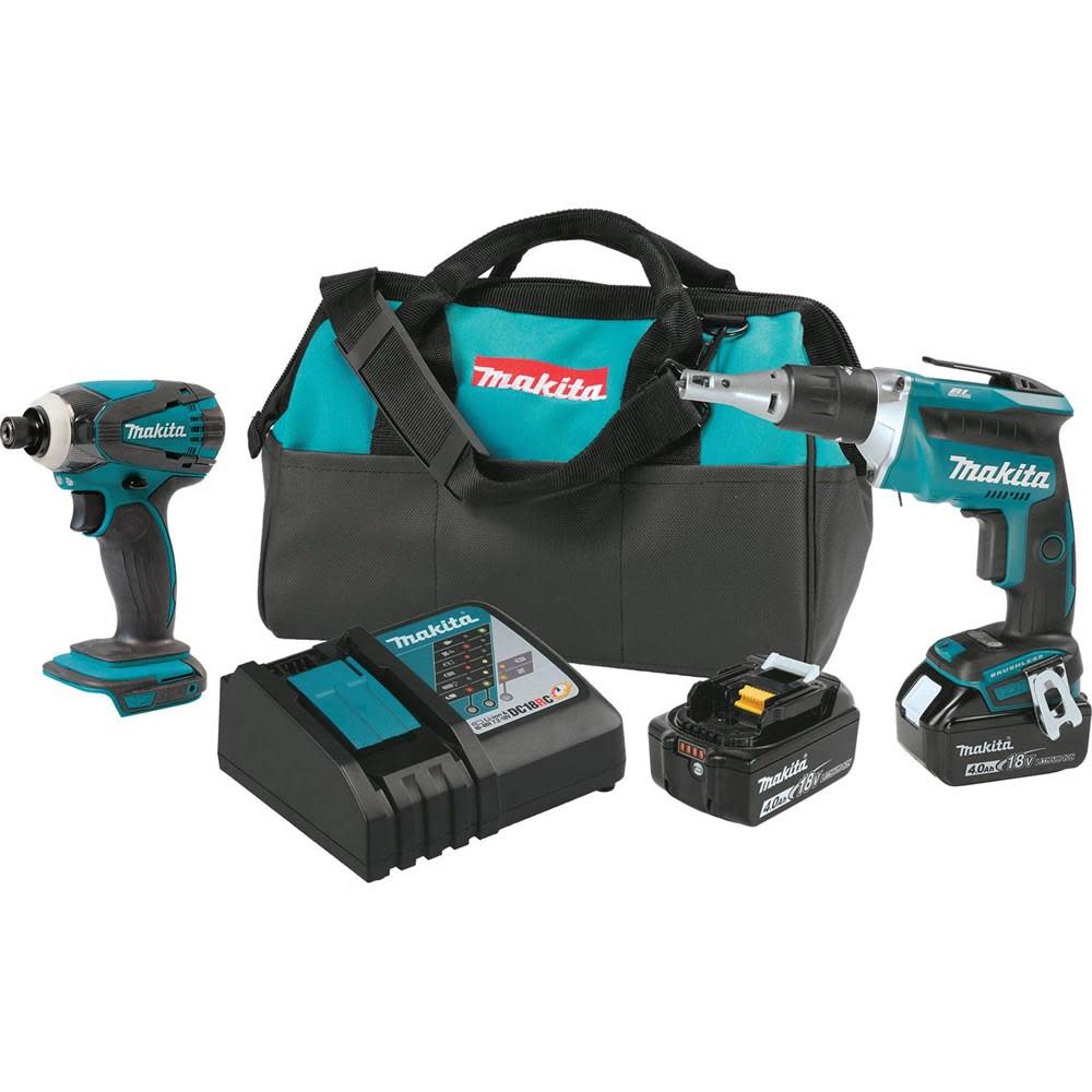 Makita 18-Volt LXT Lithium-Ion Cordless Combo Kit (2-Tool) - Ascmtools