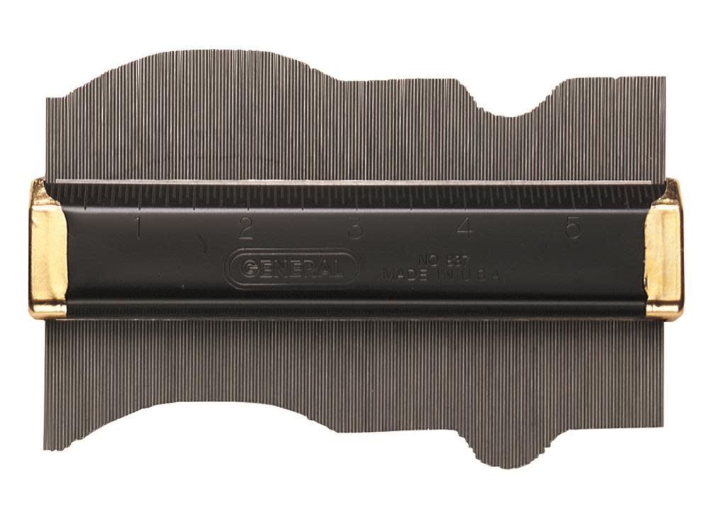 General Tools Stainless Steel Contour Gauge - Ascmtools