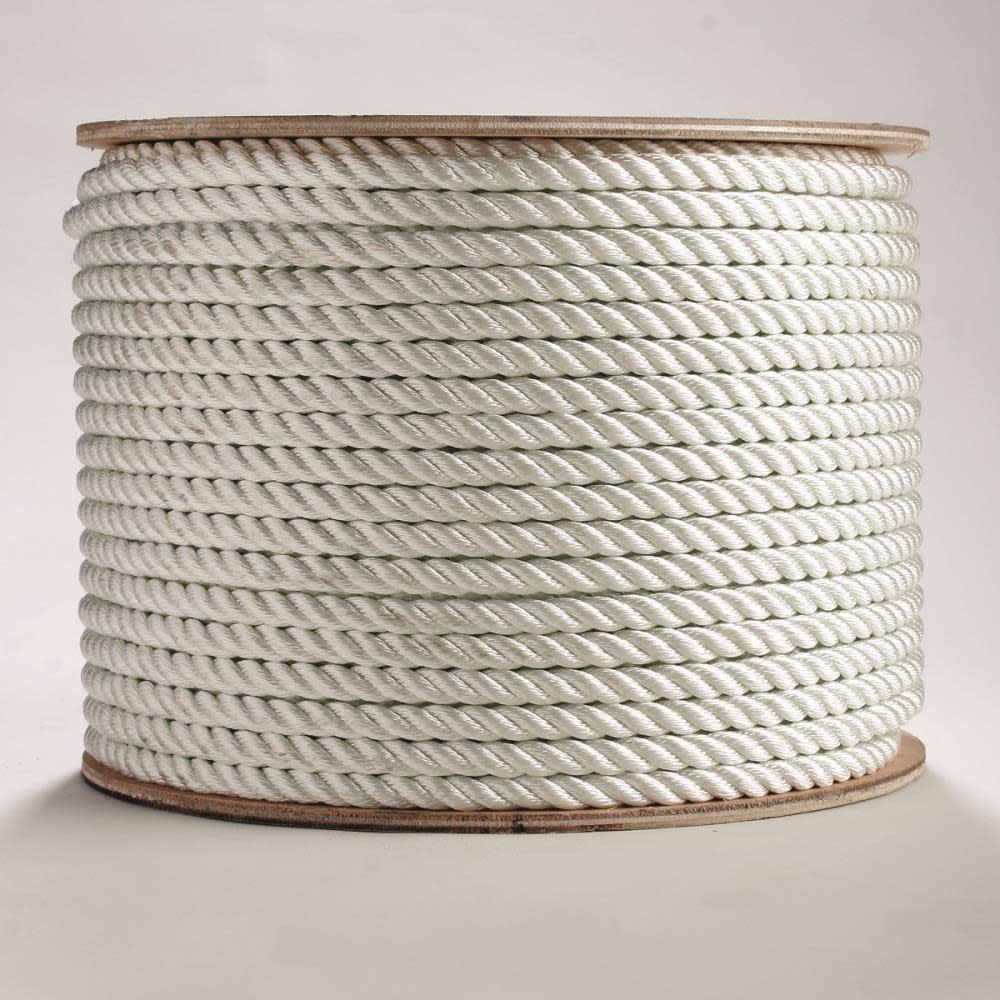 Erin Rope 5/8 X 600 Ft Twisted Nylon Rope - Ascmtools