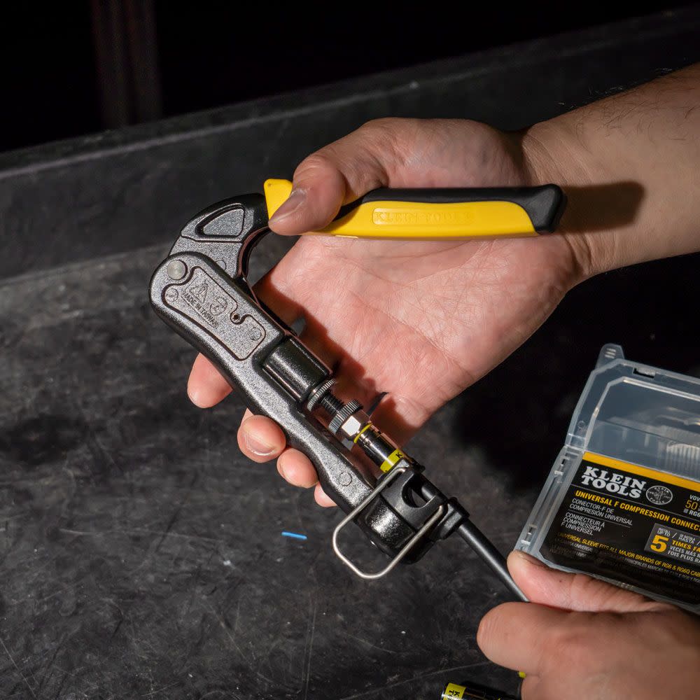 Klein Tools Compression Crimper Lateral - Ascmtools