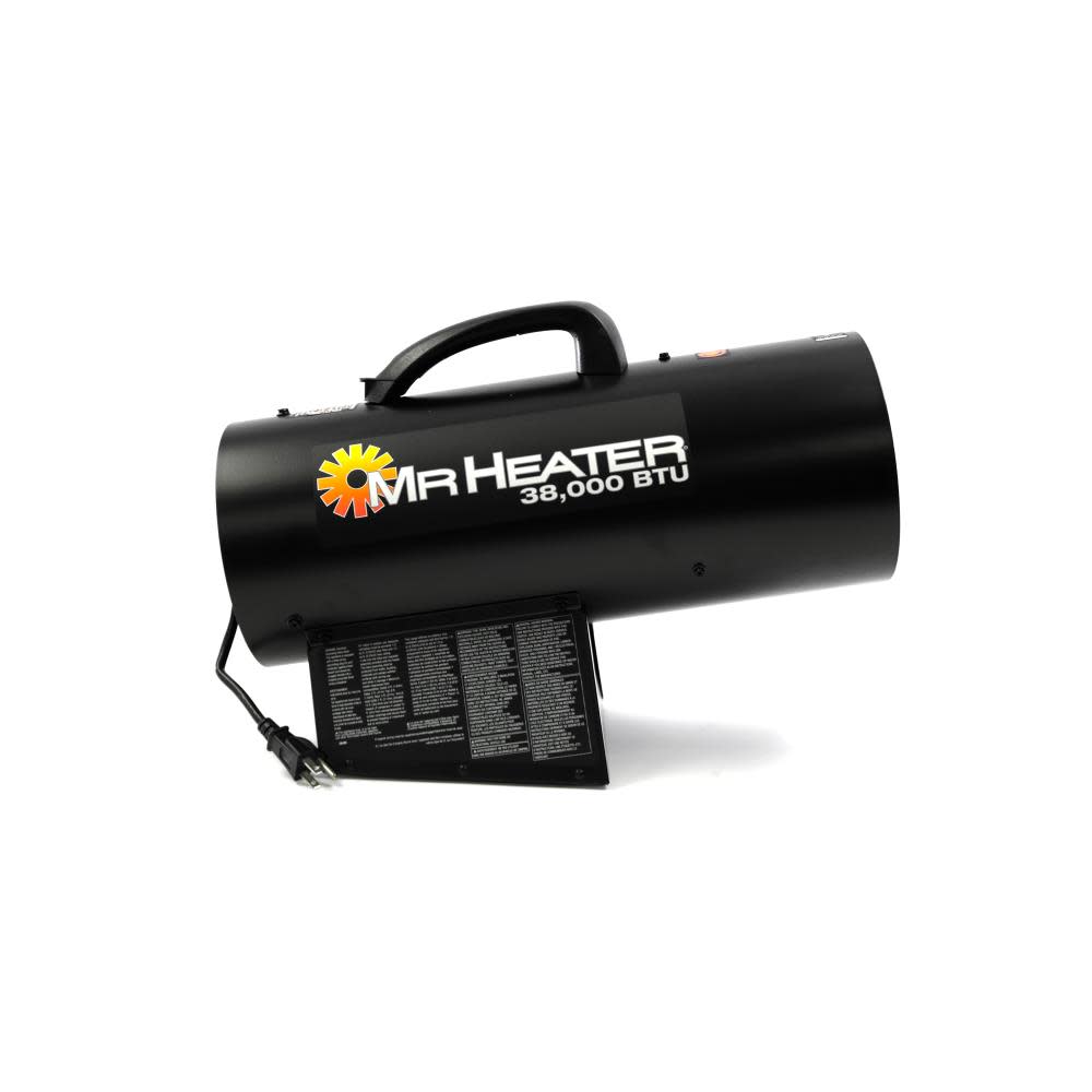 Mr Heater 38000 BTU Quiet Burner Technology Forced Air Propane Heater - Ascmtools