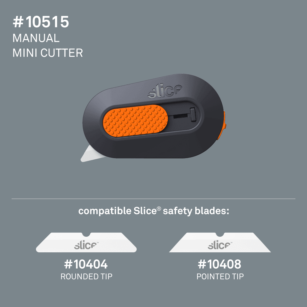 Slice Mini Cutter Black/Yellow Auto Retractable Zirconium Oxide - Ascmtools