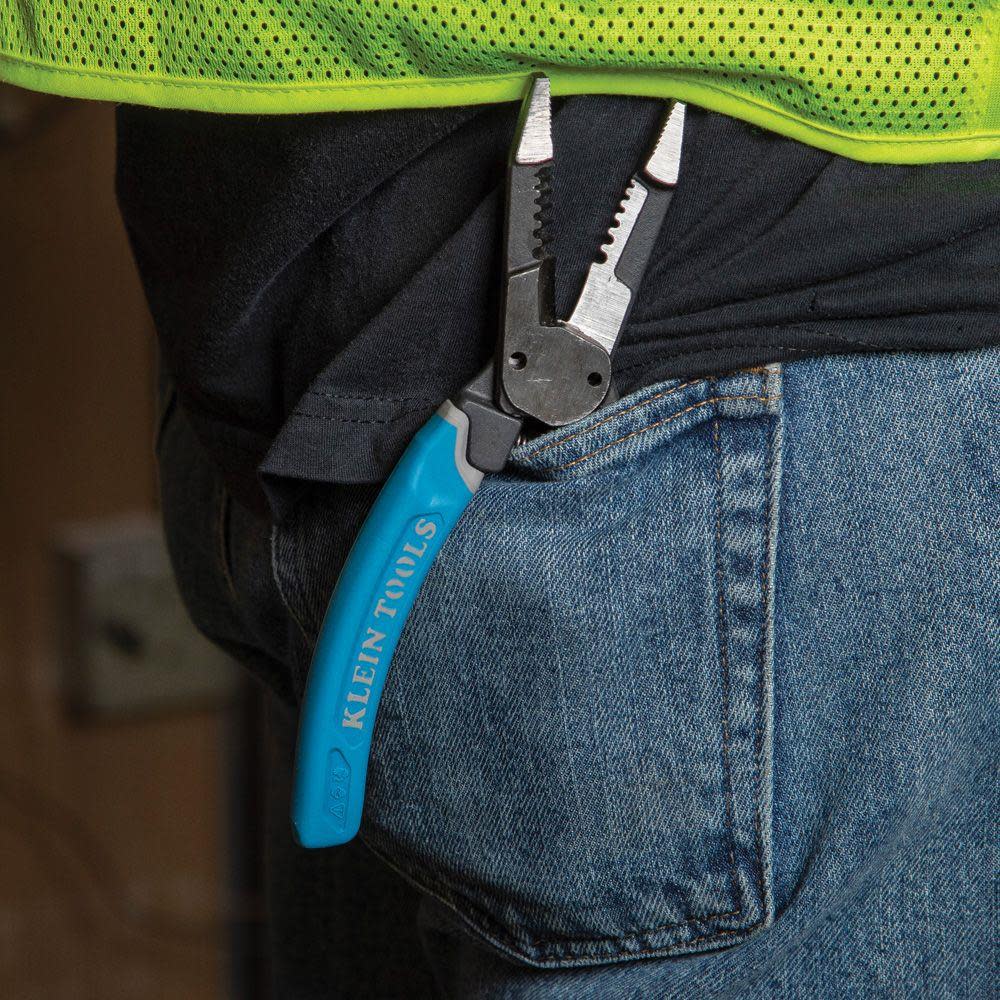 Klein Tools Klein-Kurve Heavy-Duty Wire Stripper 8-20 AWG - Ascmtools