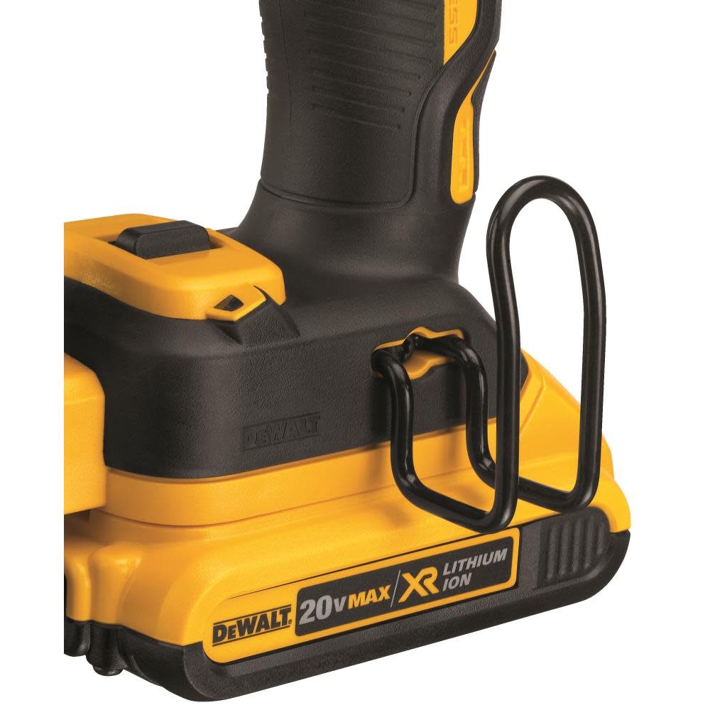 DEWALT 20 V MAX* 16 Gauge Angled Cordless Finish Nailer Kit - Ascmtools