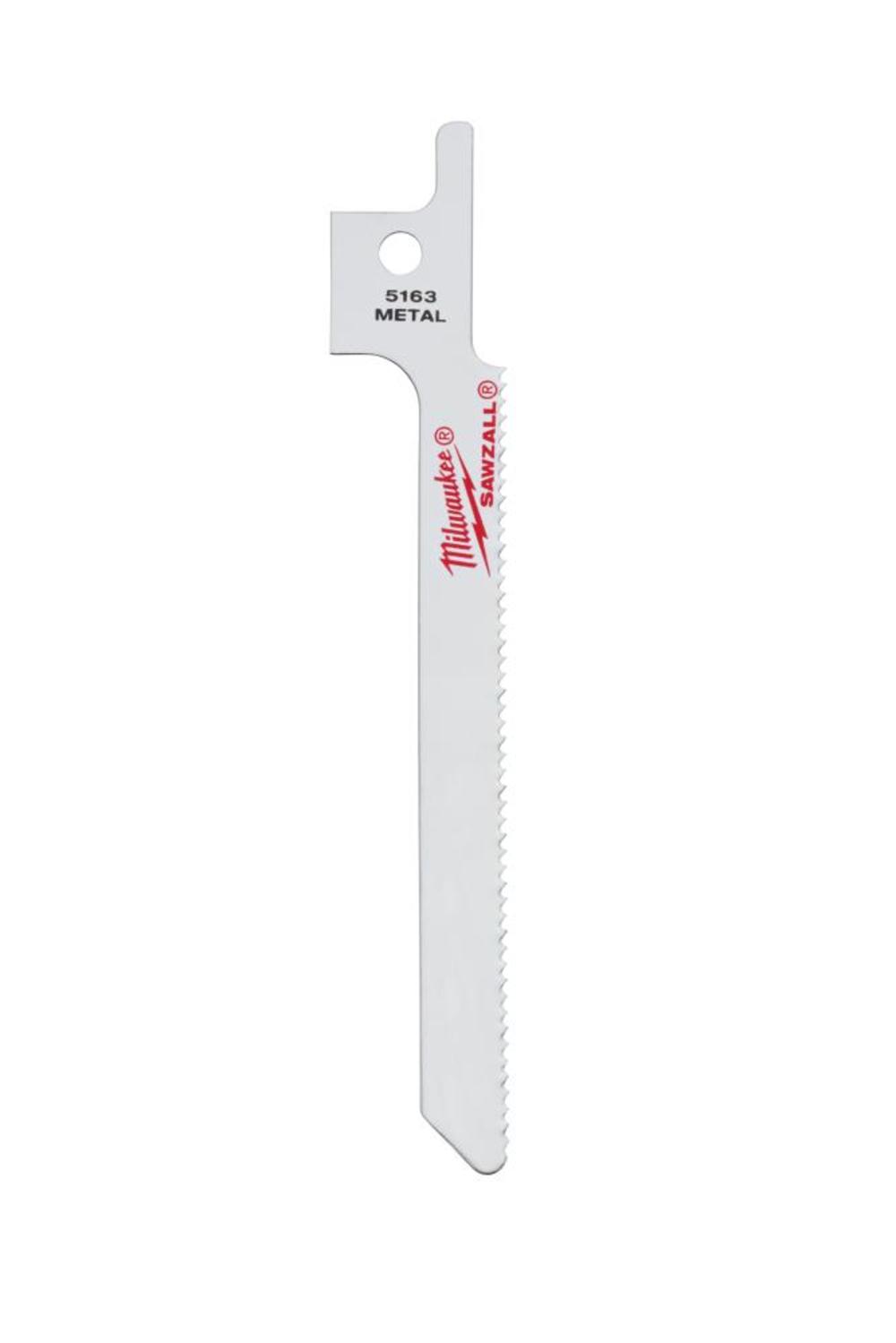 Milwaukee 3-5/8 in. 18 TPI SUPER SAWZALL Blades 5PK - Ascmtools