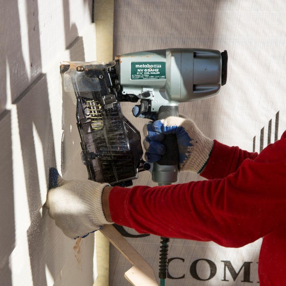 Metabo HPT 2-1/2In Coil Siding Nailer - Ascmtools