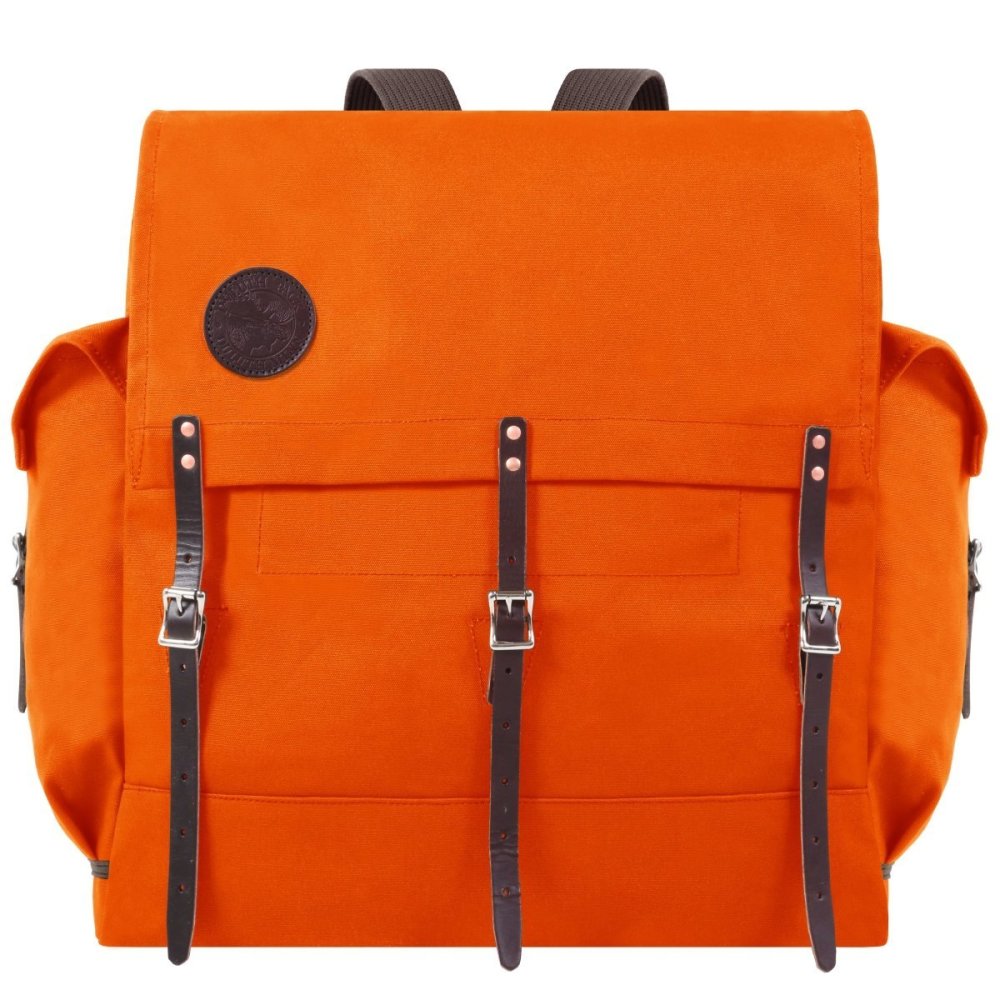 Duluth Pack 47 Liter Capacity Orange Canvas #3 Cruiser Backpack Only - Ascmtools