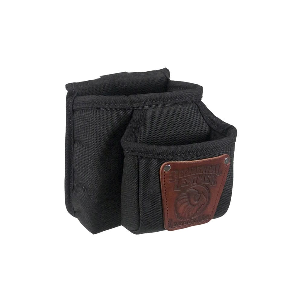 Occidental Leather Black Double Clip On Pouch - Ascmtools