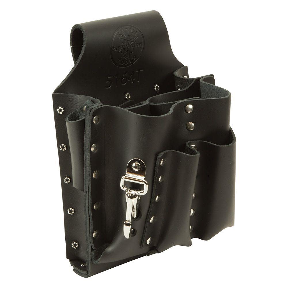 Klein Tools 8 Pocket Tool Pouch Tunnel Loop - Ascmtools