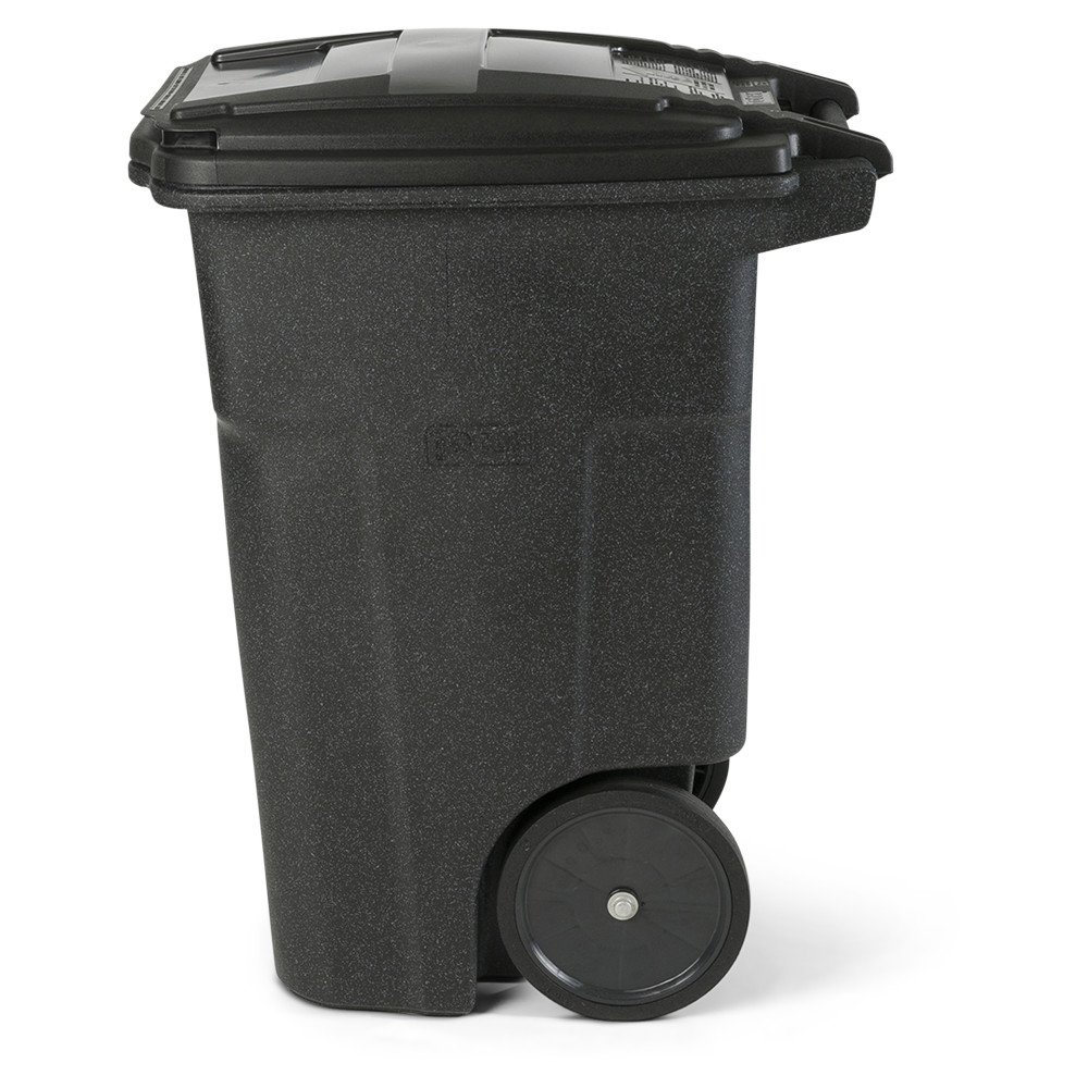 Toter 48 Gallon Trash Can with Smooth Wheels and Lid - Ascmtools