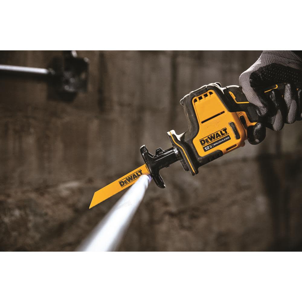DEWALT XTREME 12V MAX One Handed Reciprocating Saw Bare Tool - Ascmtools