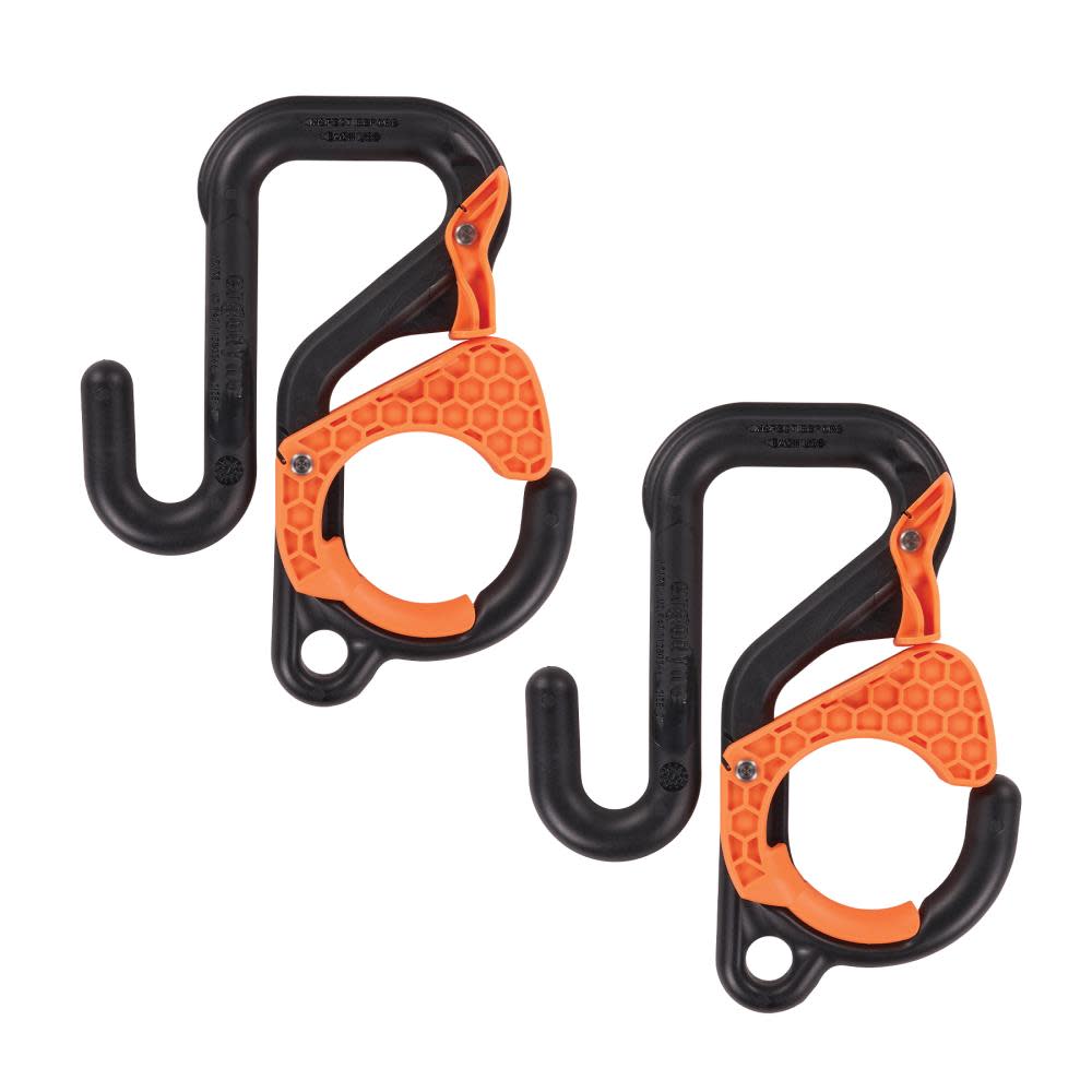 Ergodyne Squids 2″ Locking Aerial Bucket Hook 2pk - Ascmtools
