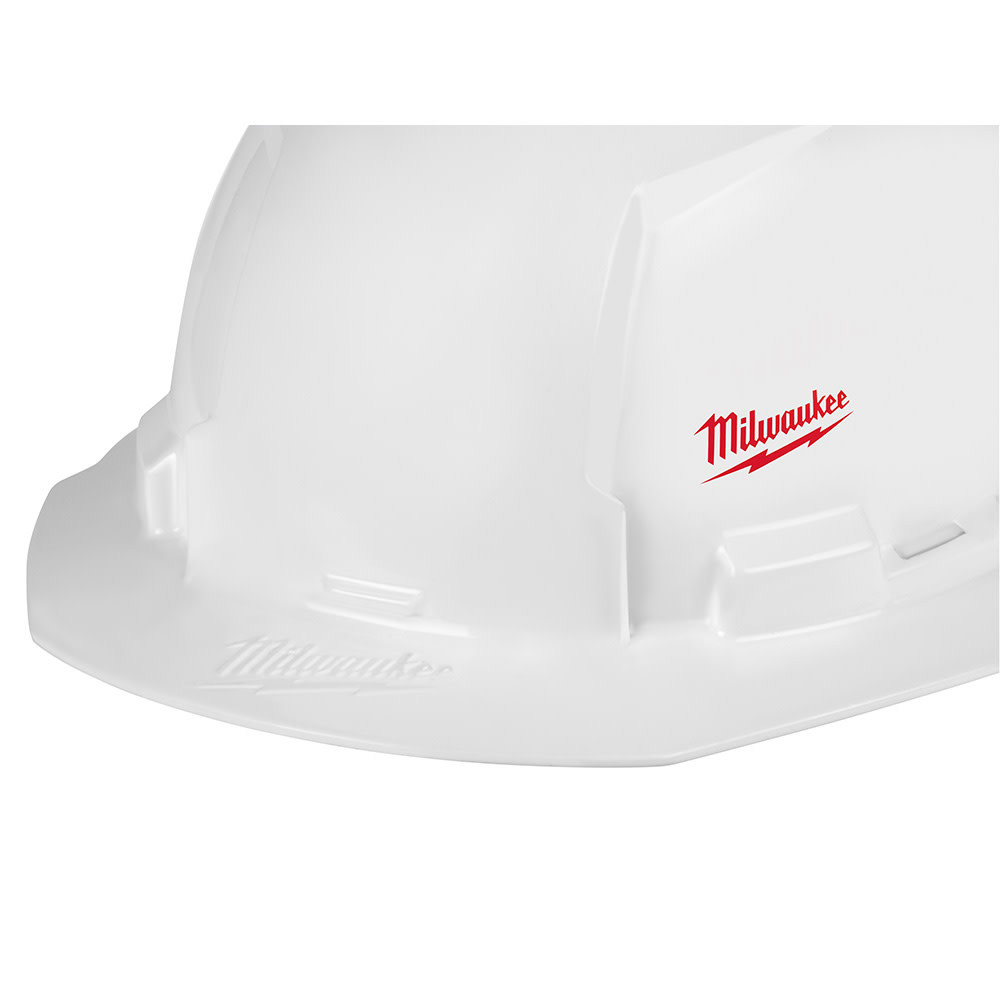 Milwaukee Full Brim Hard Hat with BOLT Accessories Type 1 Class E Small Logo - Ascmtools