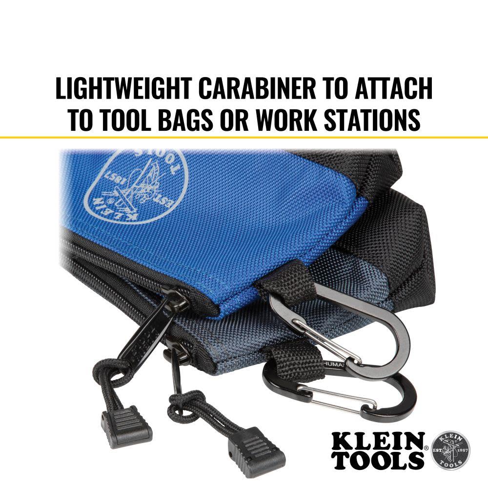Klein Tools Stand-up Zipper Bags 2-Pack - Ascmtools