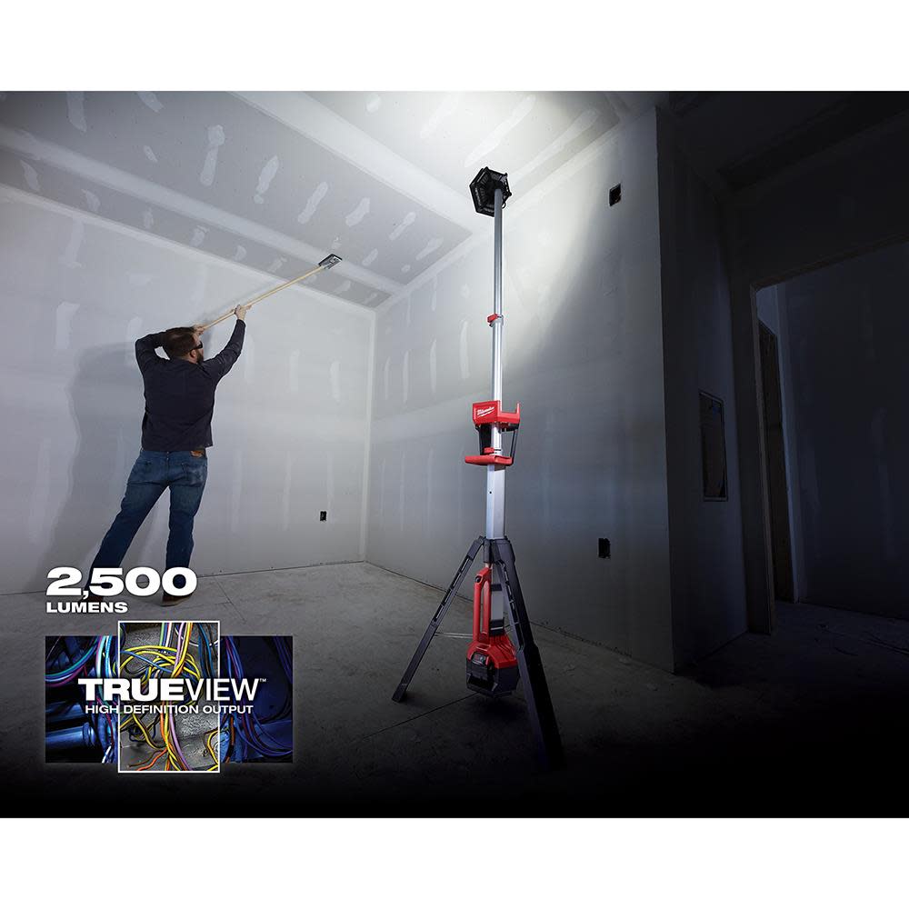 Milwaukee M18 ROCKET Dual Power Tower Light - Ascmtools