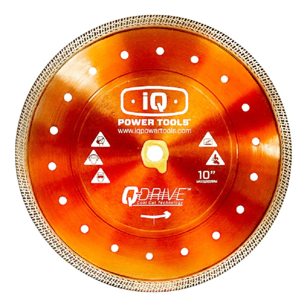 iQ Power Tools 10 In. Q-Drive Combination Blade - Ascmtools