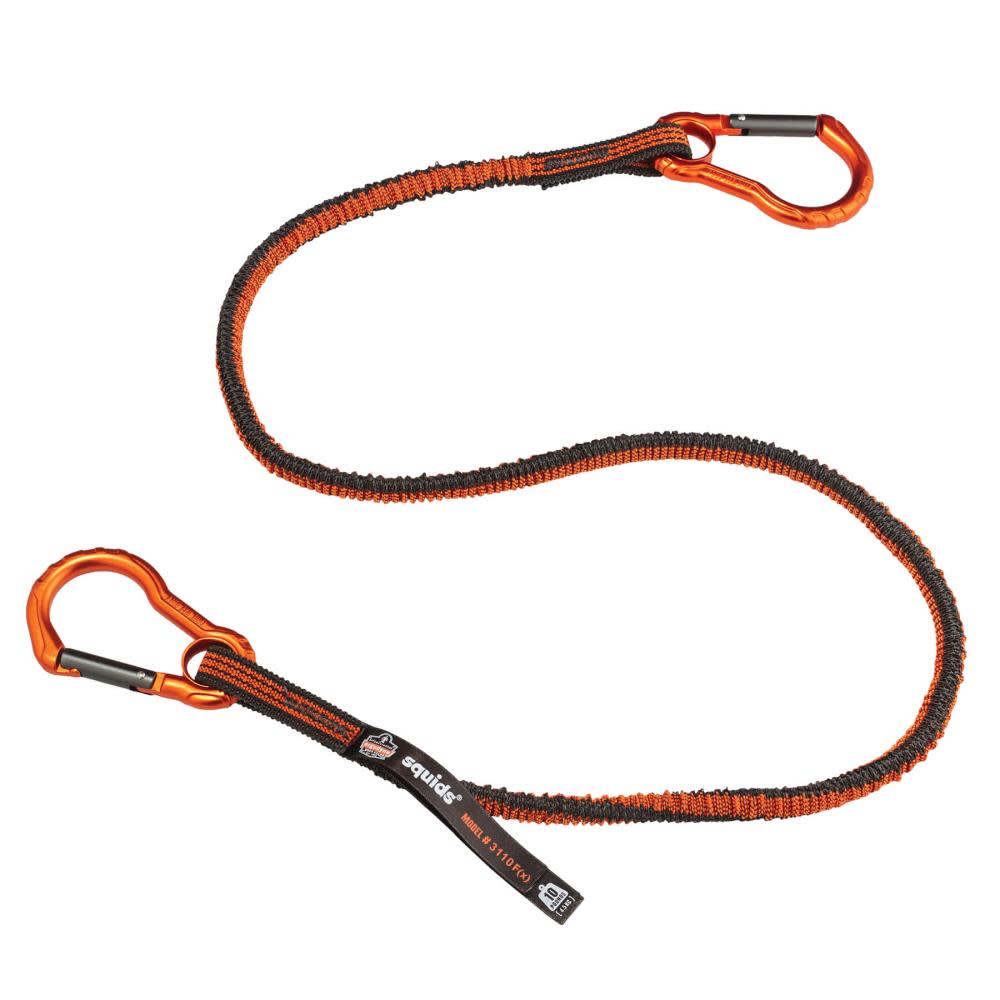 Ergodyne Squids 3110F(x) Tool Lanyard Dual Caravaner – 10 lbs - Ascmtools