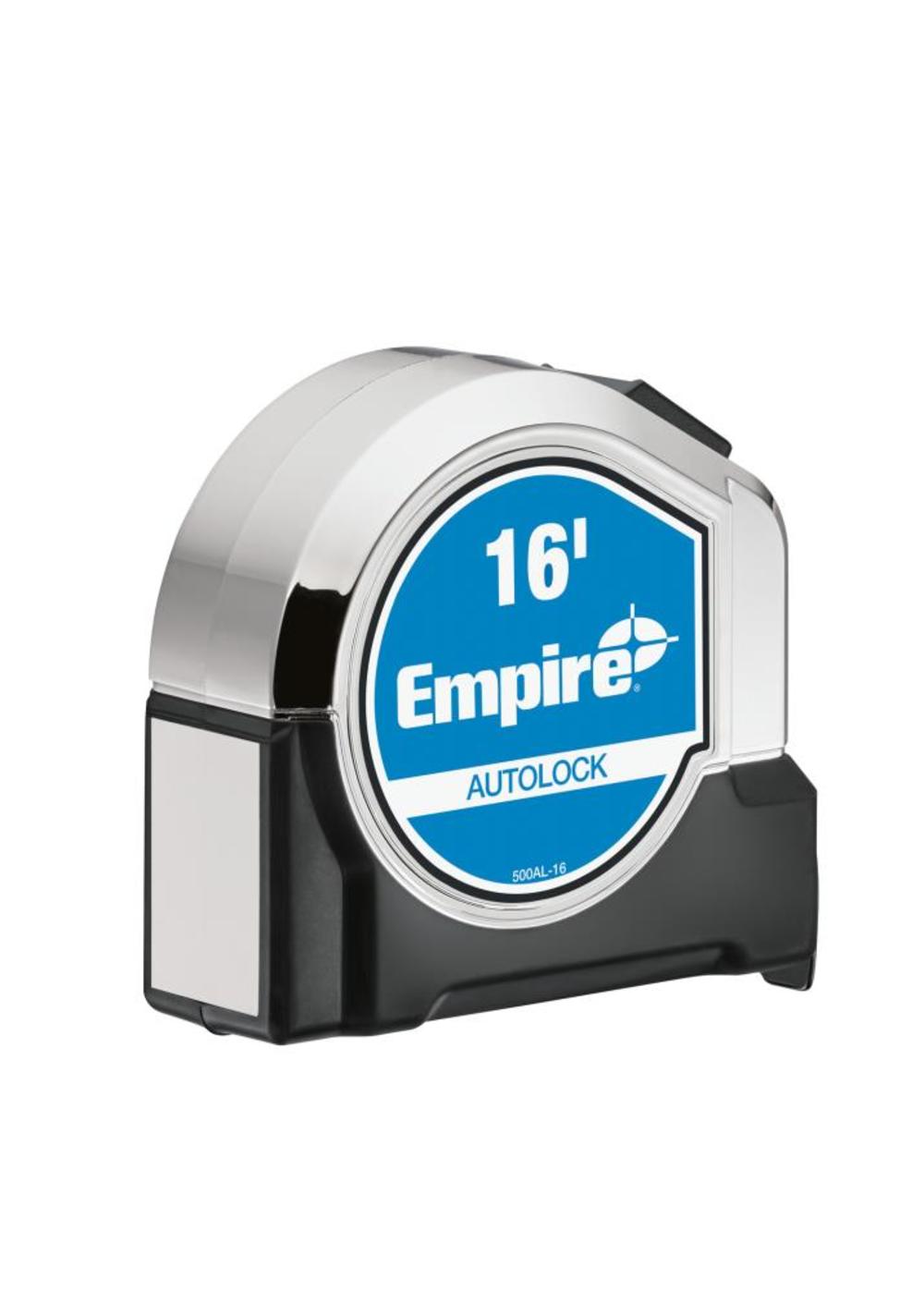 Empire Level 16 Ft. Chrome Auto Lock Tape Measure - Ascmtools