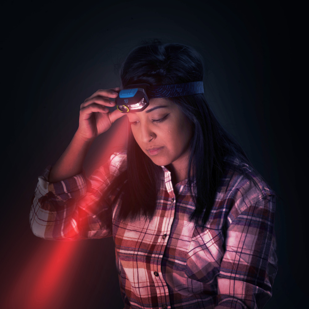 Nite Ize Radiant 300 Headlamp Rechargeable Blue - Ascmtools