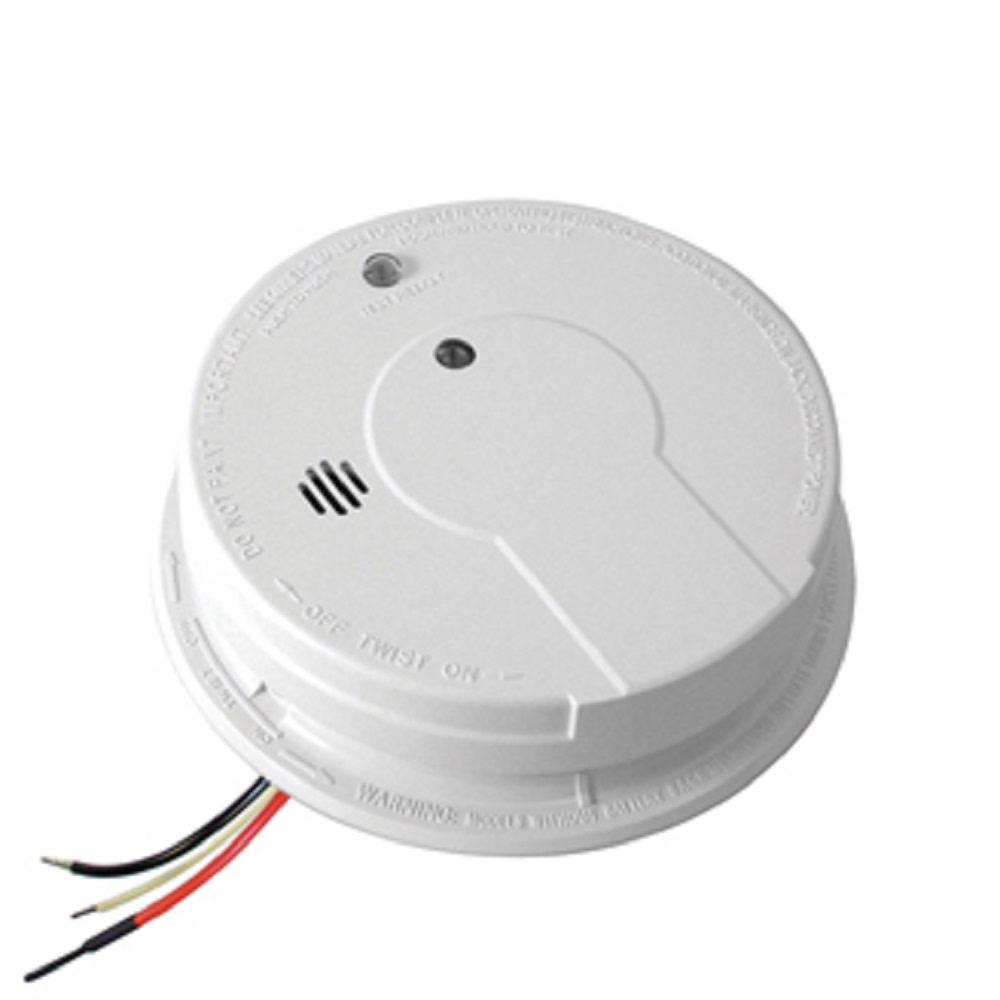Kidde 120 Vac/dc Ionization Battery Backup Wire-in Smoke Alarm - Ascmtools